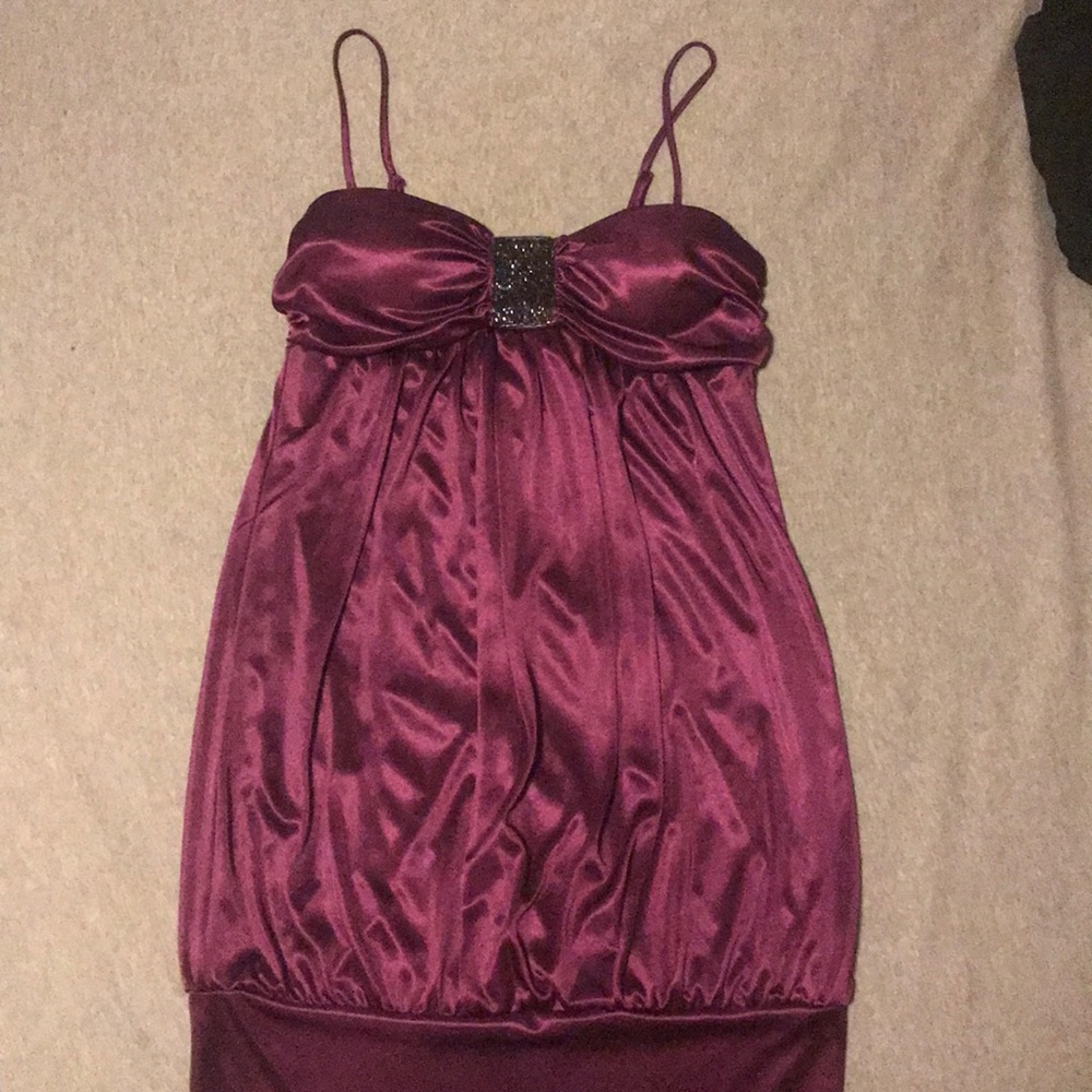 Purple dress